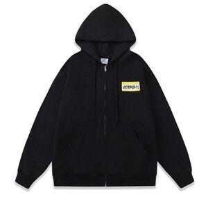 Vetements Black Embroidered Logo Sweatshirt